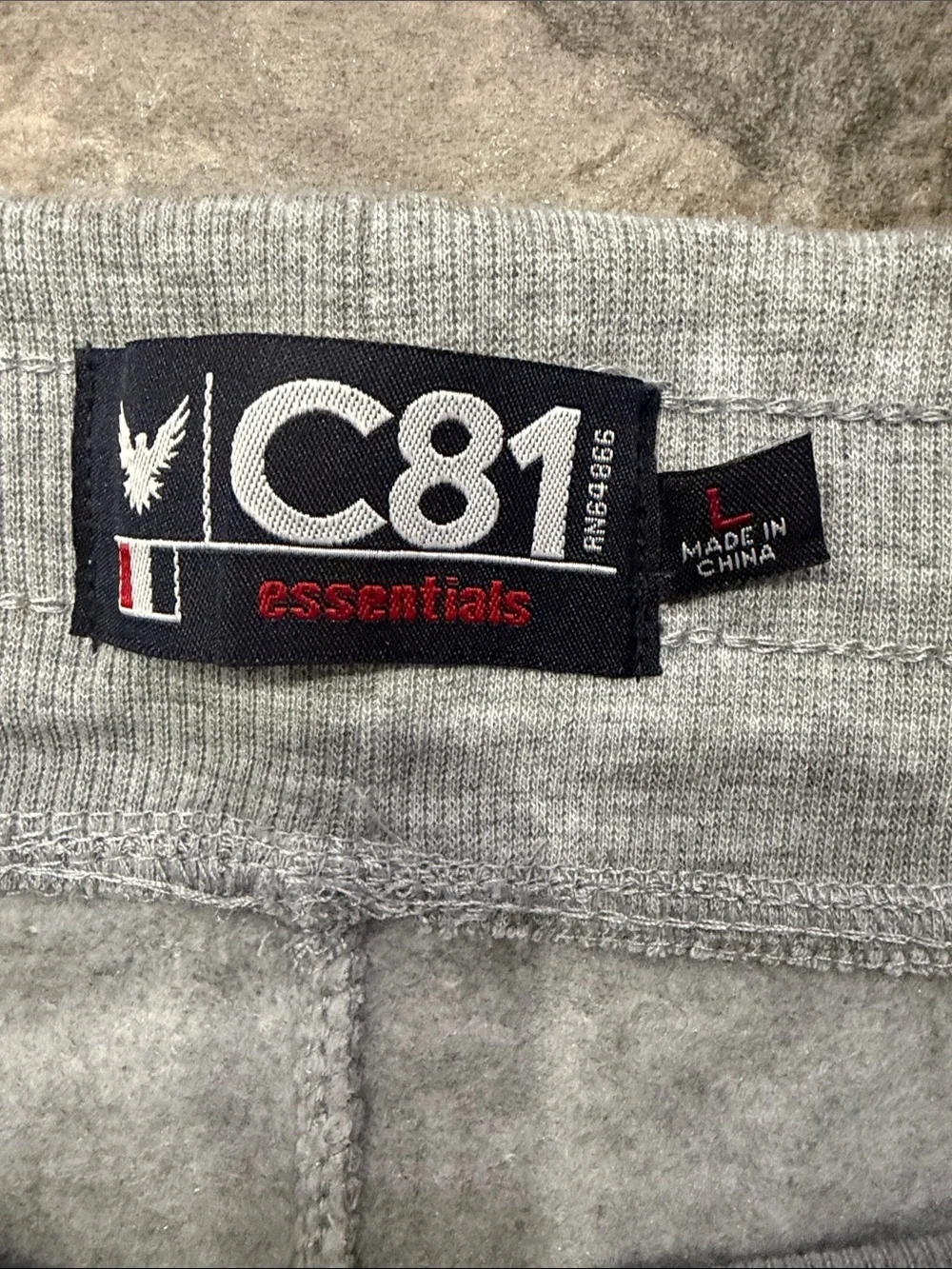 Essentials Light Gray Kids Jogger Sweatpants